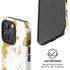 White Scattered Marble iPhone 16 Pro Magsafe Impact Case